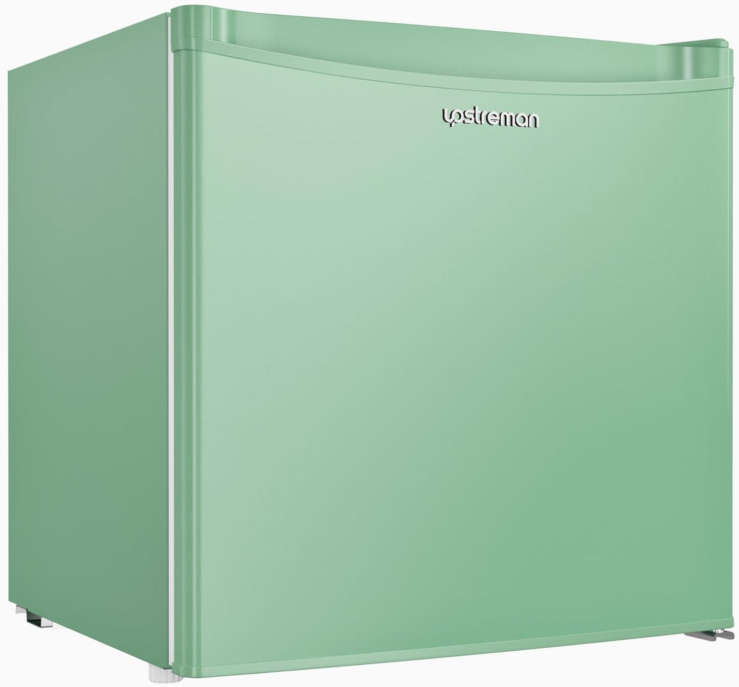 Upstreman 1.7 Cu.ft Mini Fridge with Freezer, Dorm Essentials, Adjustable Thermostat, Energy Saving, Low Noise, Single Door Compact Refrigerator for Dorm, Office, Bedroom, Black-FR17