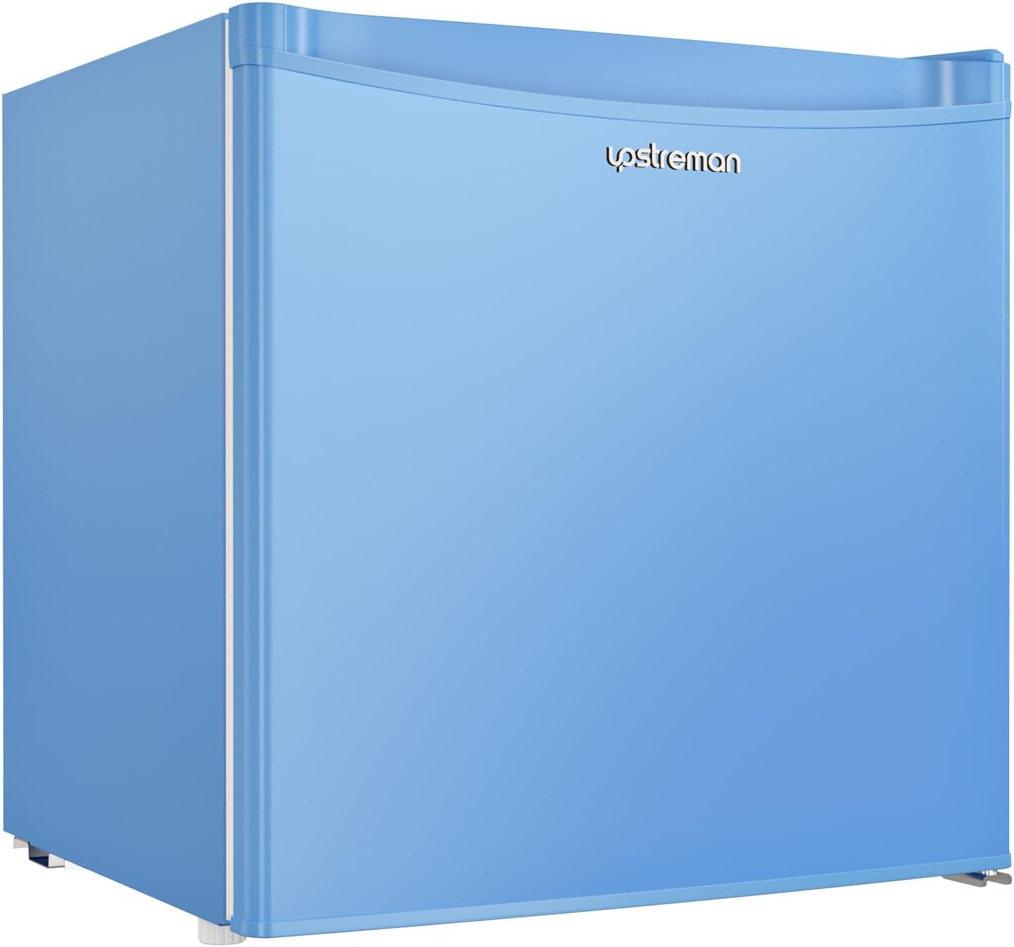 Upstreman 1.7 Cu.ft Mini Fridge with Freezer, Dorm Essentials, Adjustable Thermostat, Energy Saving, Low Noise, Single Door Compact Refrigerator for Dorm, Office, Bedroom, Black-FR17
