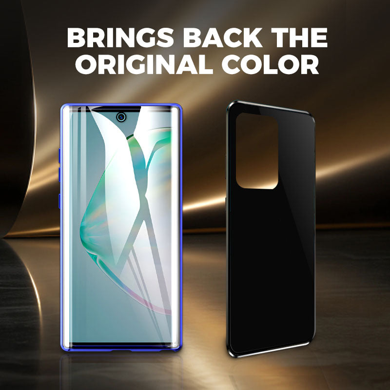 🔥50% OFF🔥Anti-peeping Magnetic Tempered Glass Double-sided Phone Case(Series S21-25)