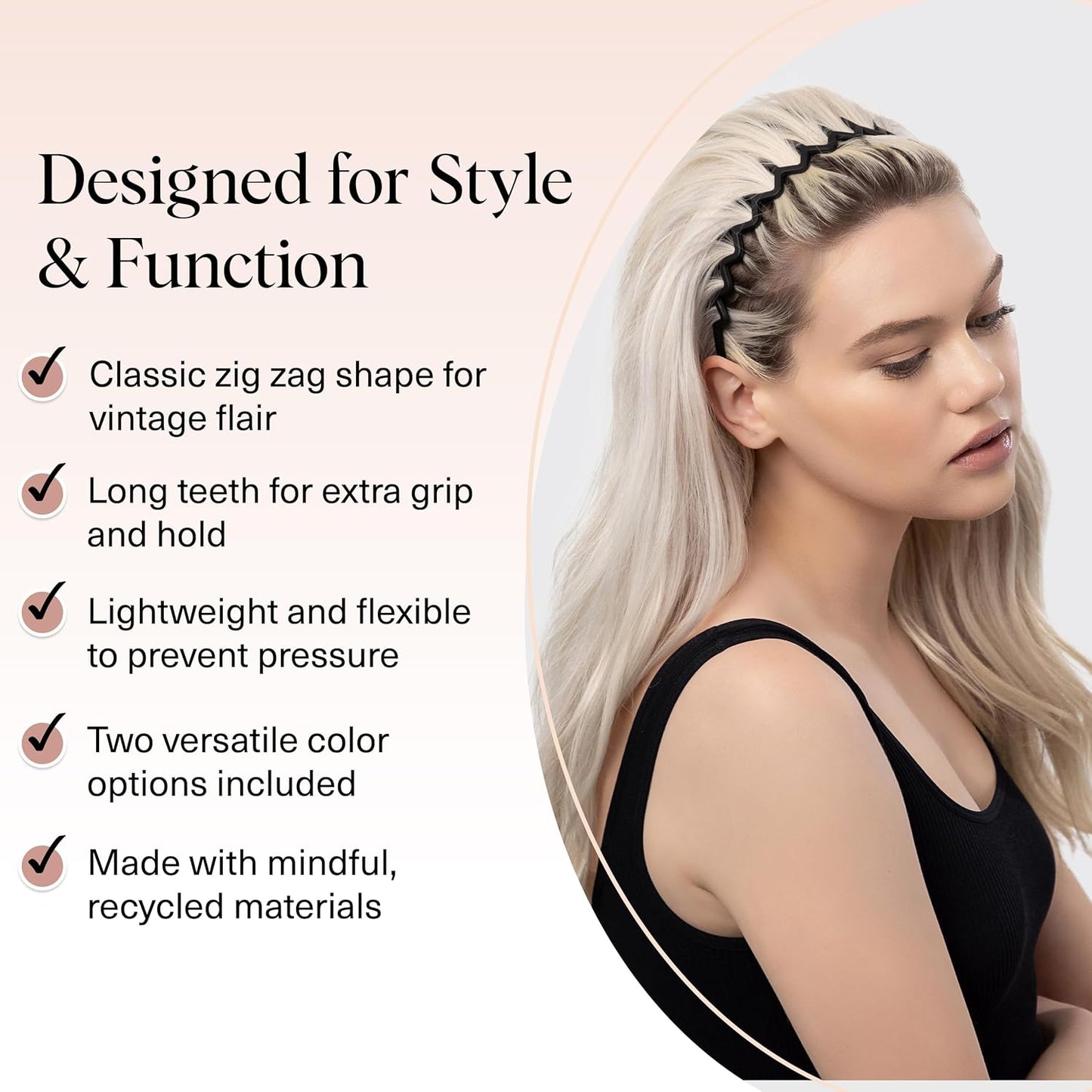 Kitsch Zig Zag Headbands