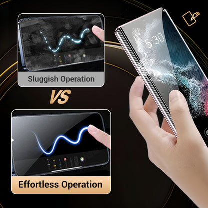 🔥50% OFF🔥Anti-peeping Magnetic Tempered Glass Double-sided Phone Case（Series S21-25）