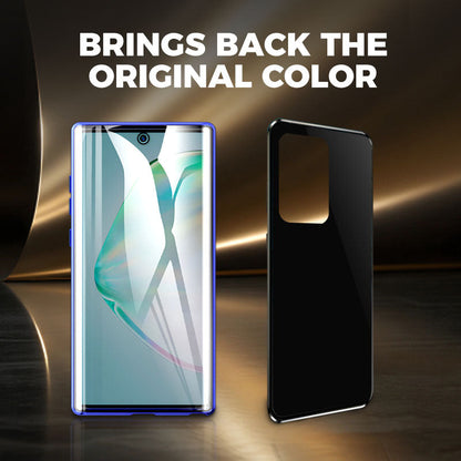 🔥50% OFF🔥Anti-peeping Magnetic Tempered Glass Double-sided Phone Case（Series S21-25）